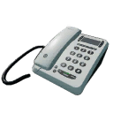 Telephone with a message recorder